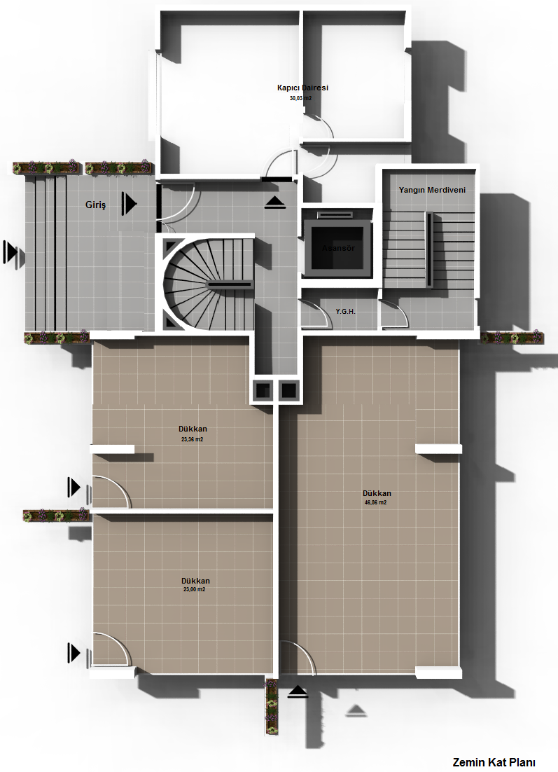 Konut Projesi Kardeşler Apartmanı, Kadıköy, İstanbul