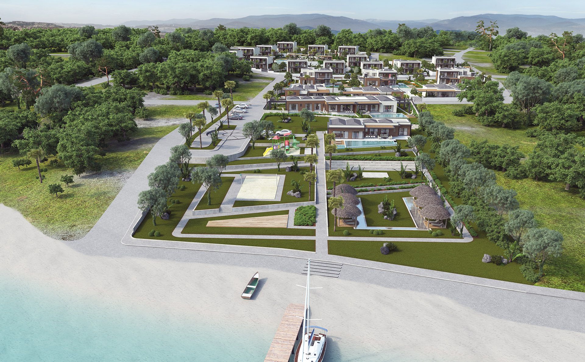 Konut Projesi Dalyan Prestige, Çeşme, İzmir