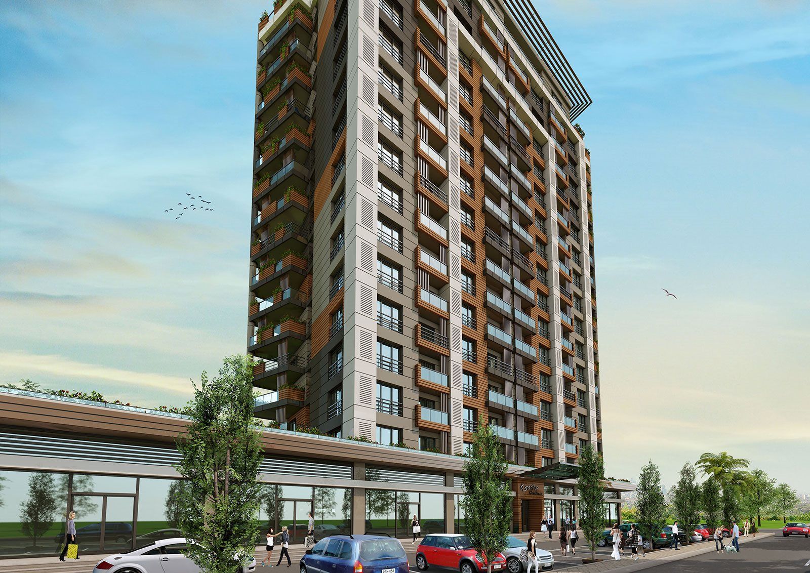 Konut Projesi Özgür Residence, Küçükçekmece, İstanbul