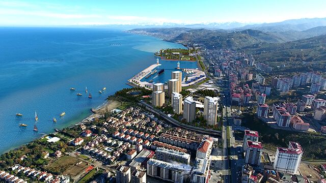 Konut Projesi MarinCity, Yomra, Trabzon