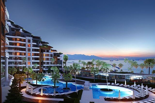 Konut Projesi Sunis Blue Residence, Konyaaltı, Antalya