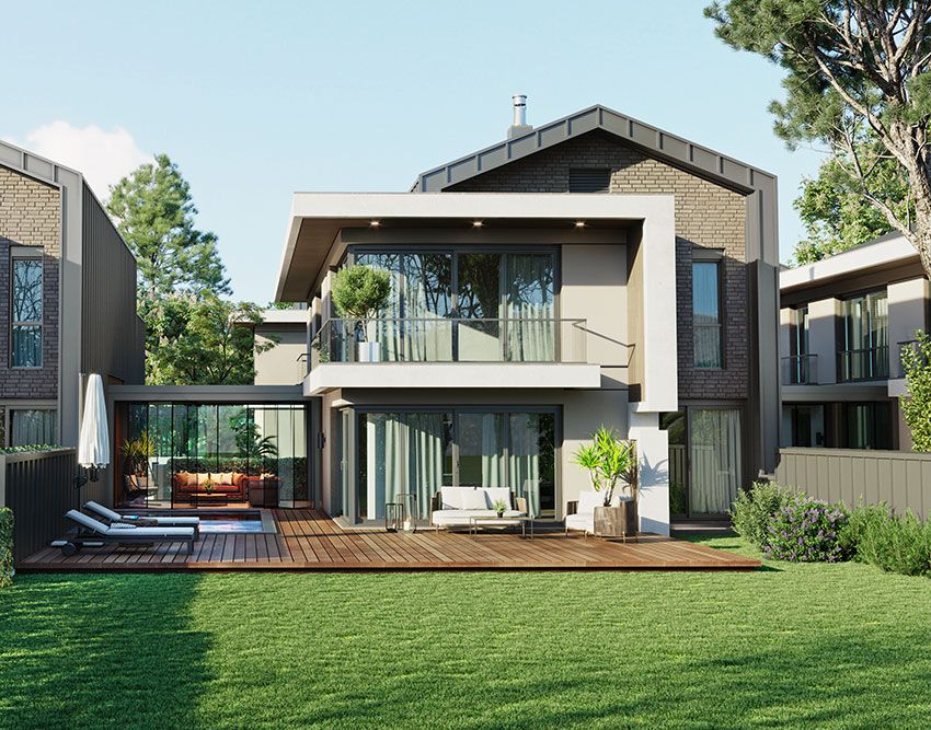 Konut Projesi Kaya Green Villas, Döşemealtı, Antalya