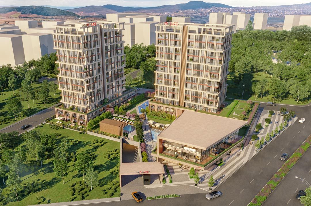 Konut Projesi Aston Life Cadde , Sancaktepe, İstanbul