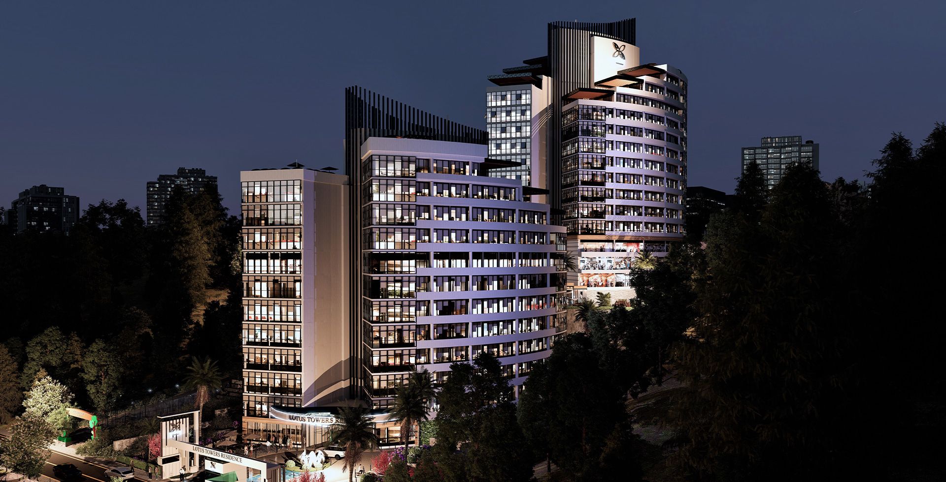 Konut Projesi Lotus Towers, Başakşehir, İstanbul