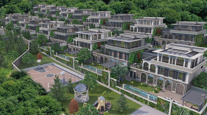 Konut Projesi Nexonya Azure Villas, Çekmeköy, İstanbul