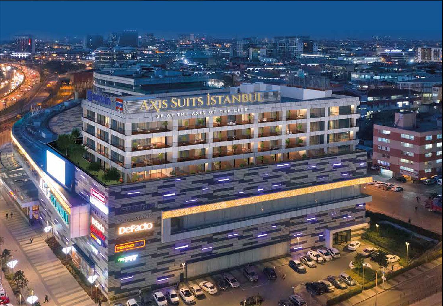 Konut Projesi Axis Suites İstanbul, Eyüpsultan, İstanbul