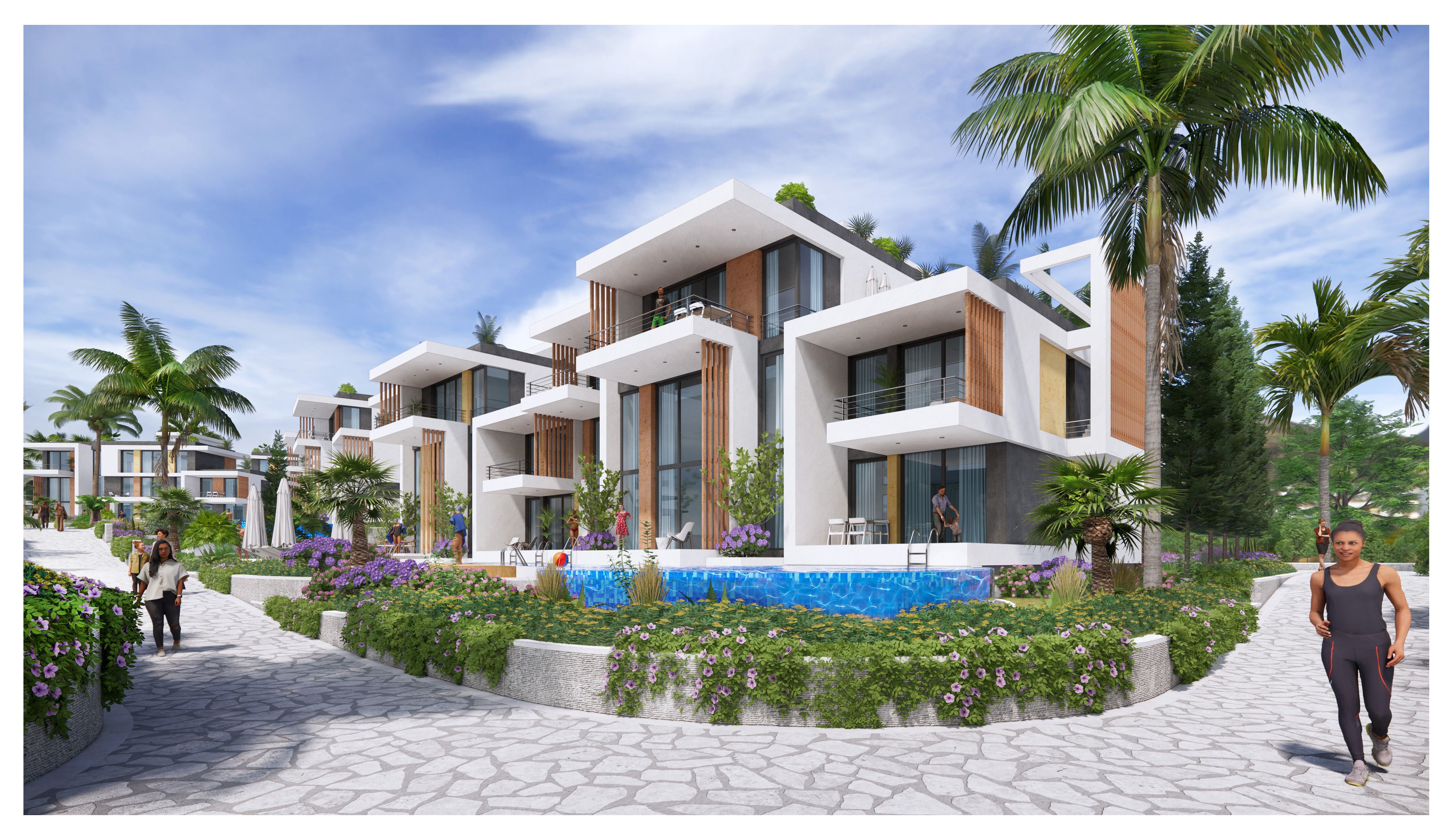 Konut Projesi Panorama Homes Tatlısu, Girne, KKTC