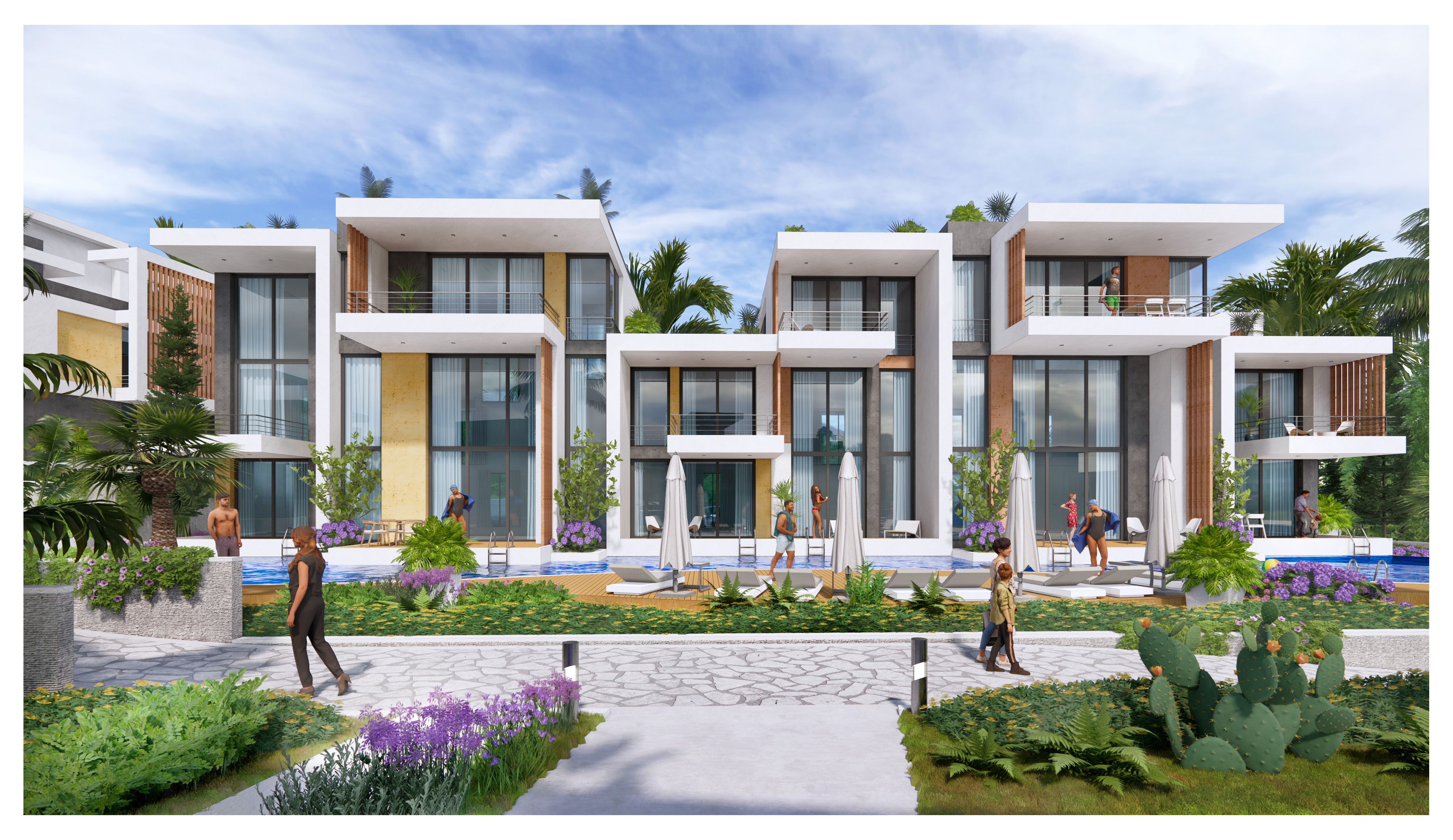 Konut Projesi Panorama Homes Tatlısu, Girne, KKTC