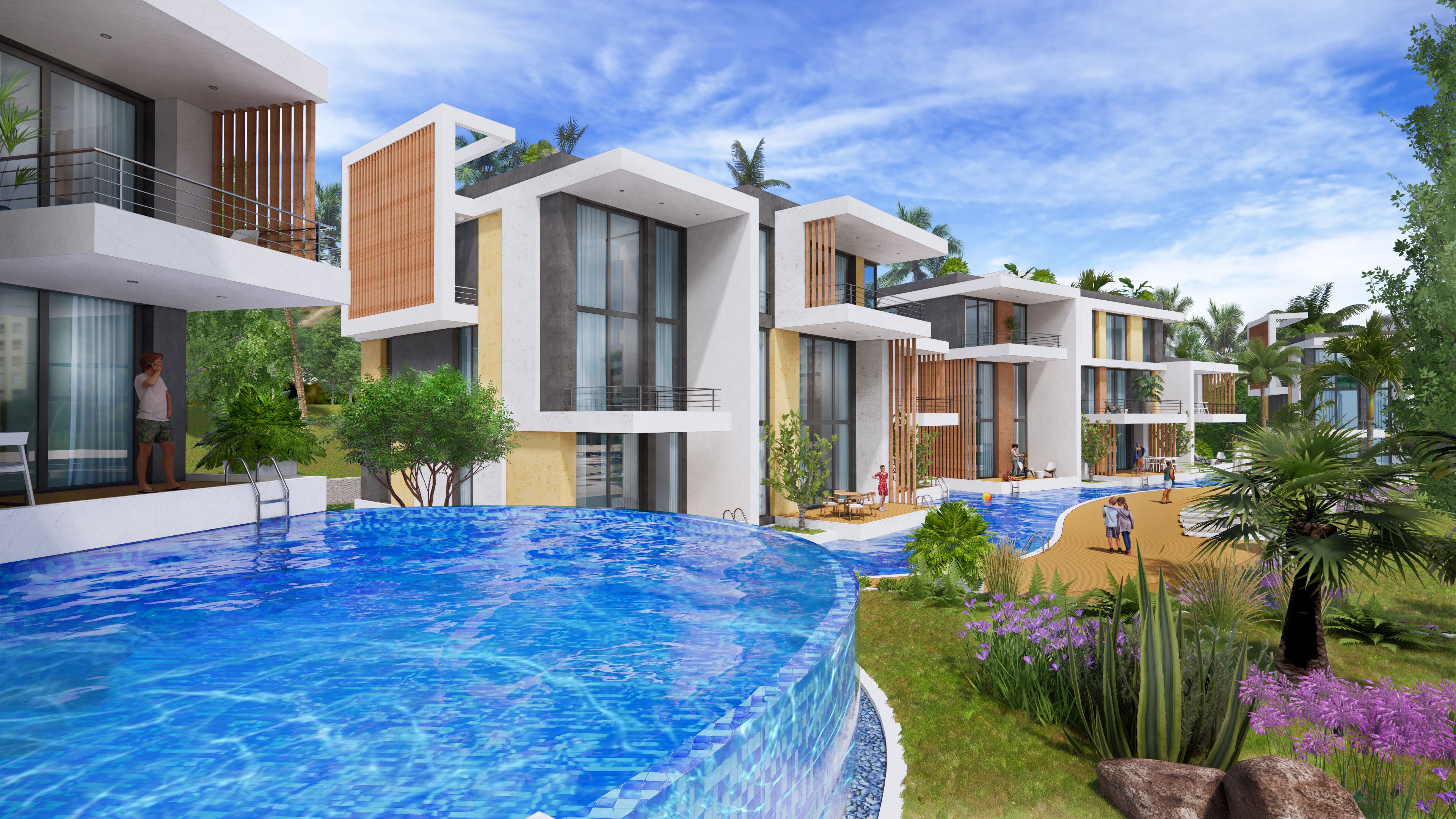 Konut Projesi Panorama Homes Tatlısu, Girne, KKTC