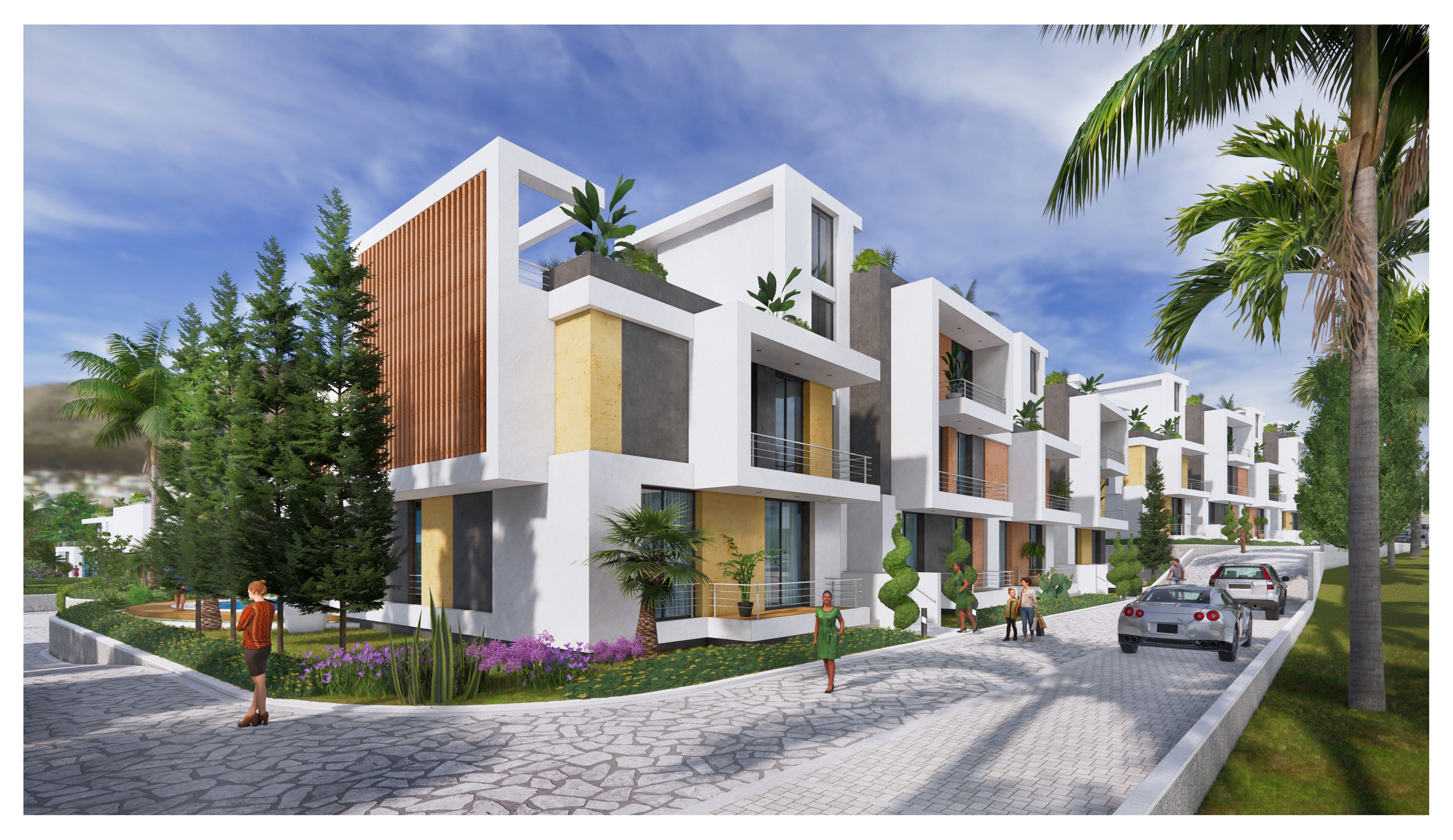 Konut Projesi Panorama Homes Tatlısu, Girne, KKTC