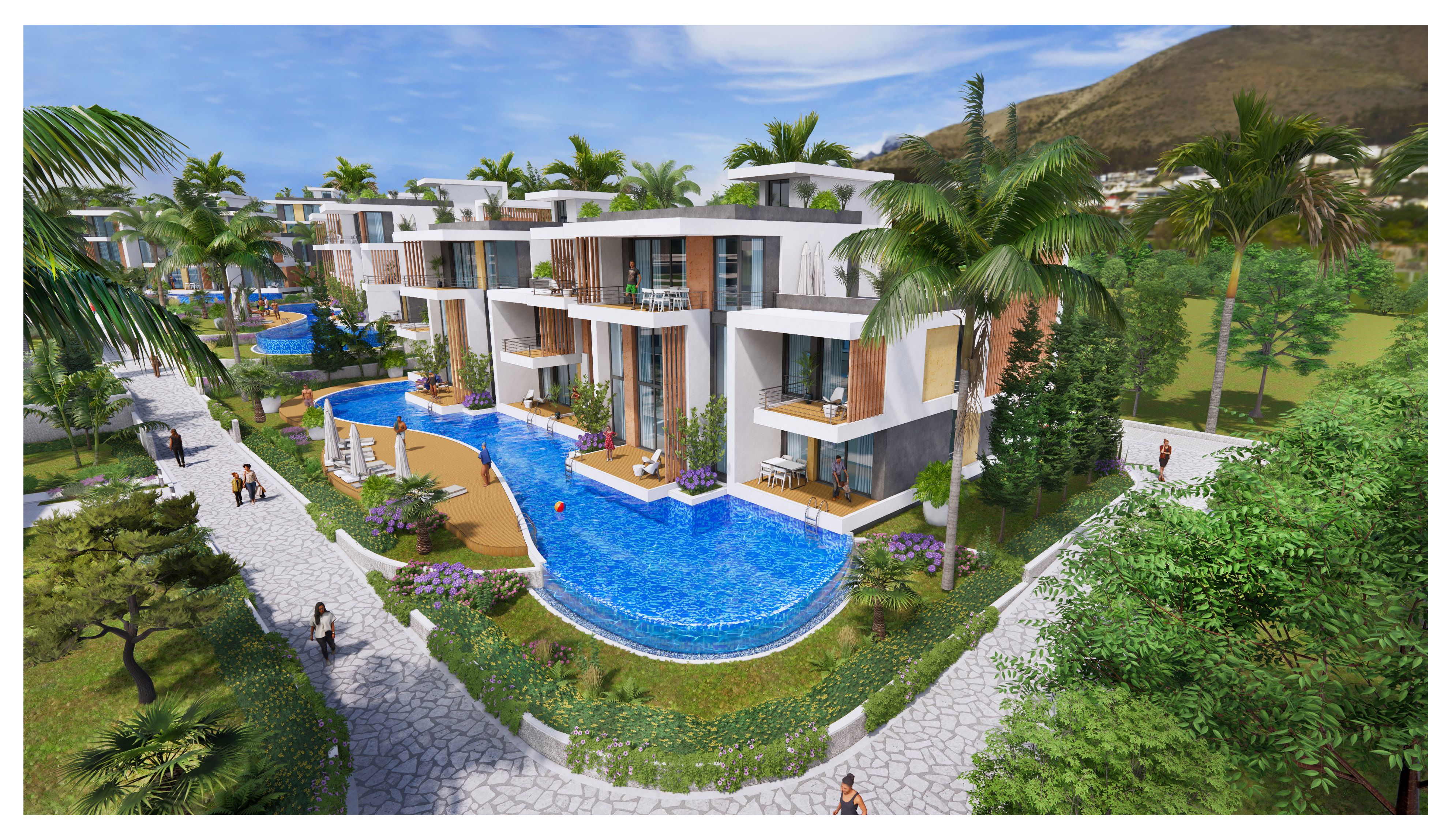 Konut Projesi Panorama Homes Tatlısu, Girne, KKTC