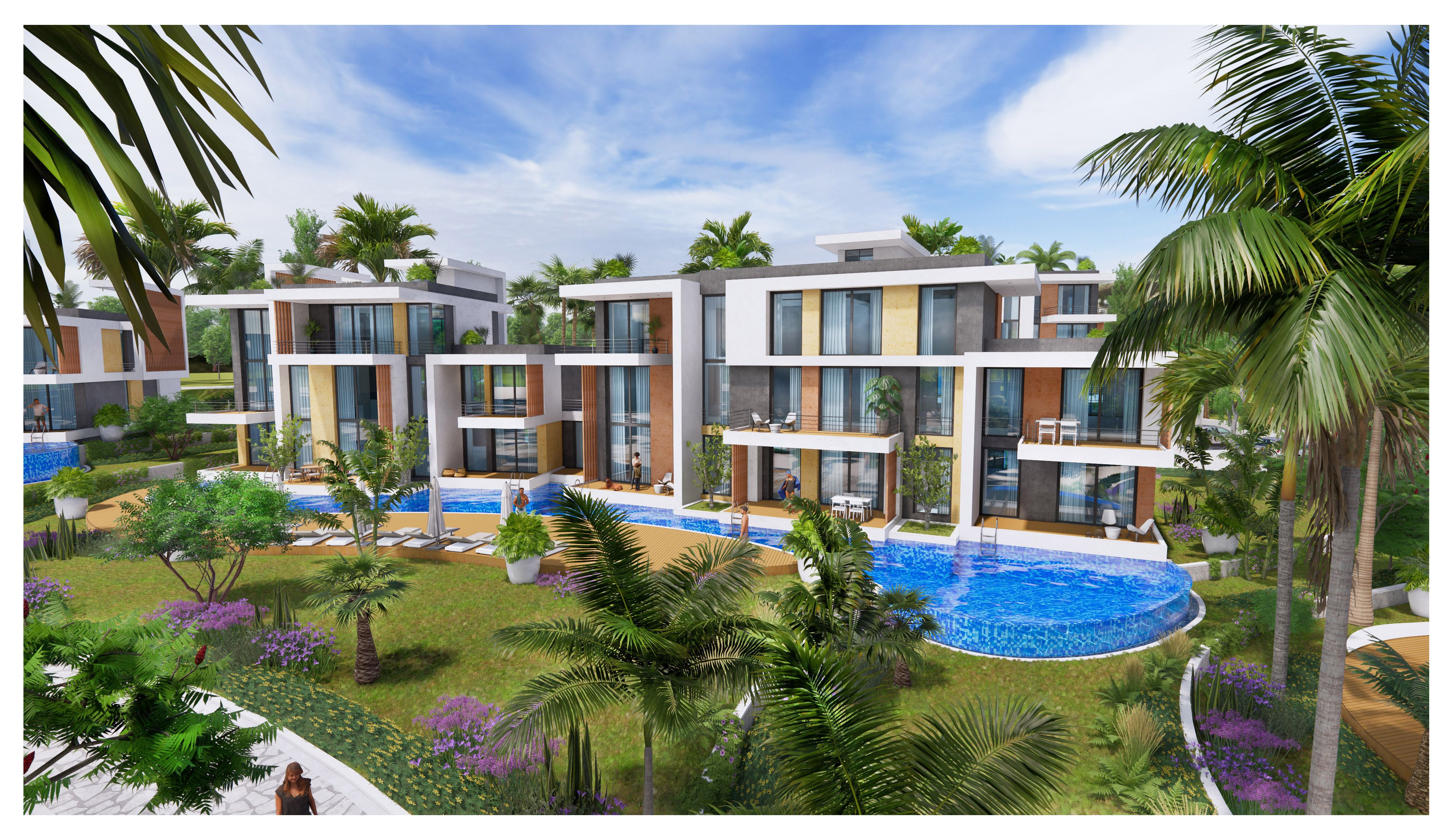 Konut Projesi Panorama Homes Tatlısu, Girne, KKTC