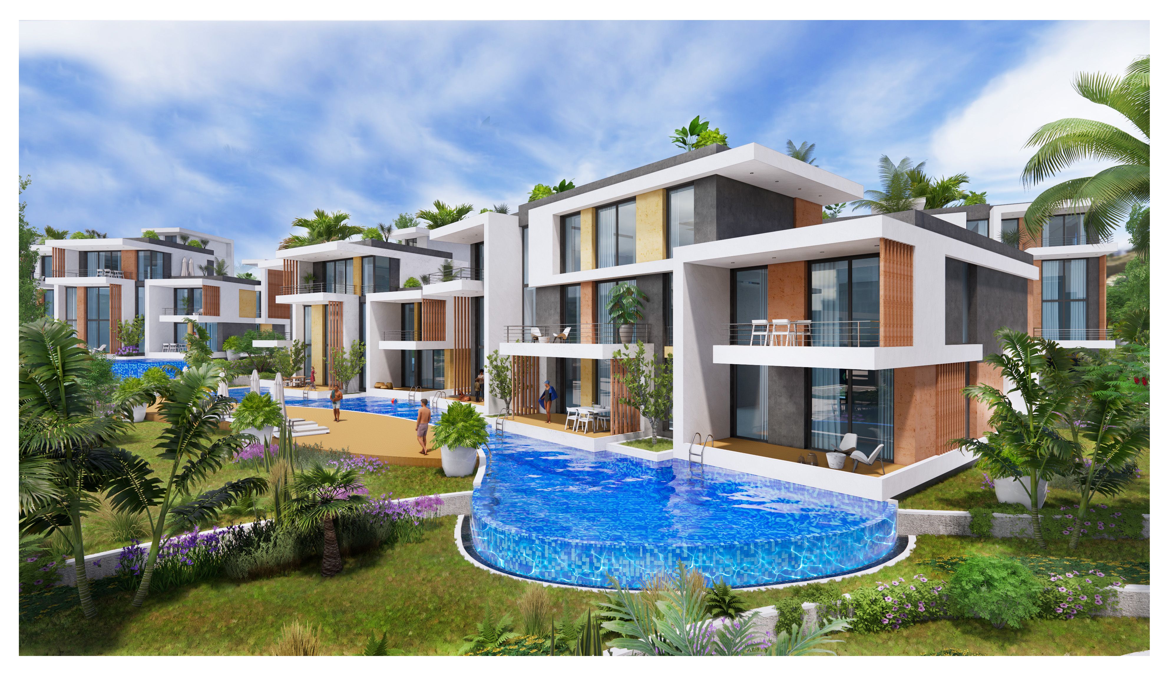 Konut Projesi Panorama Homes Tatlısu, Girne, KKTC