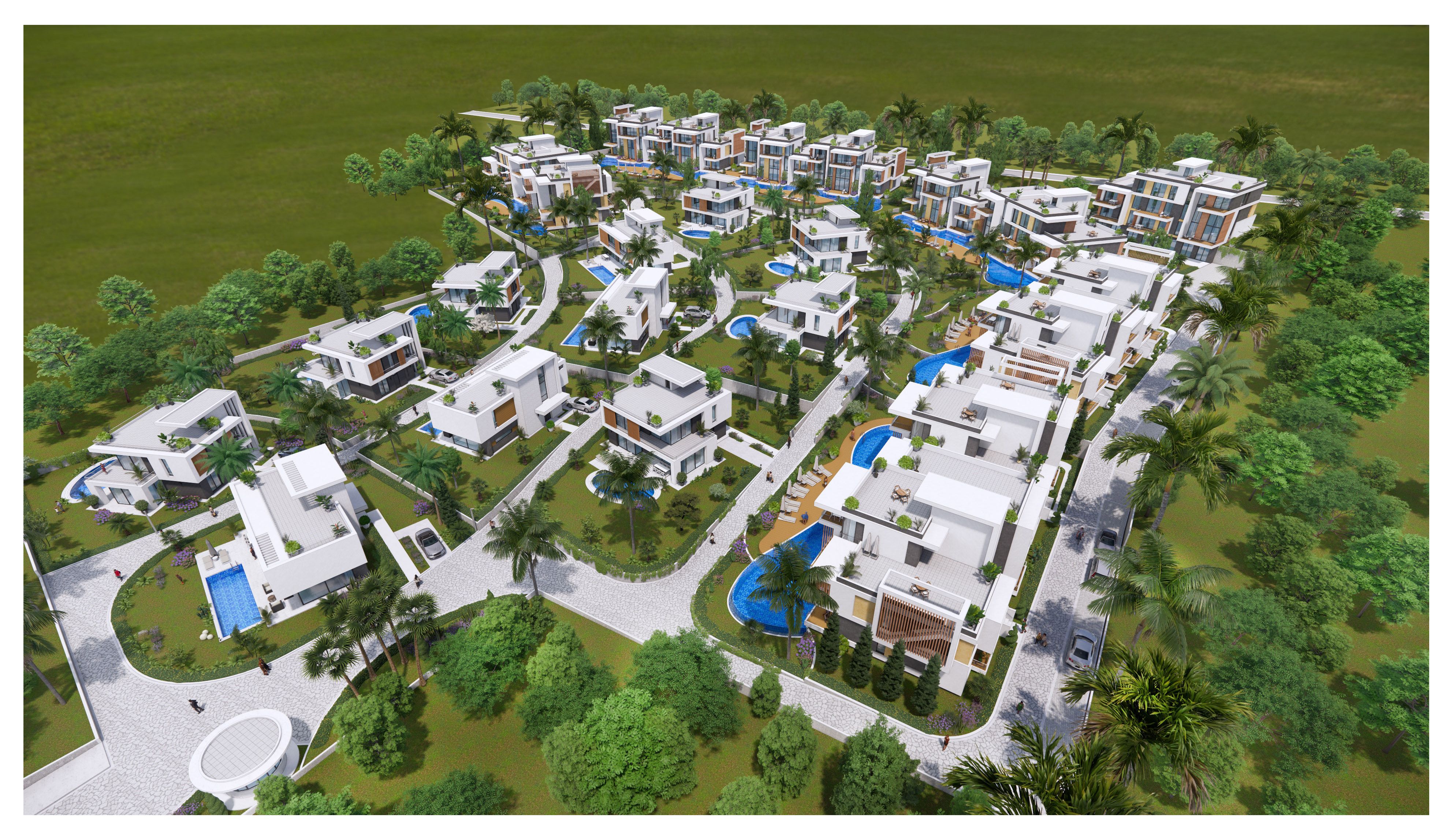 Konut Projesi Panorama Homes Tatlısu, Girne, KKTC