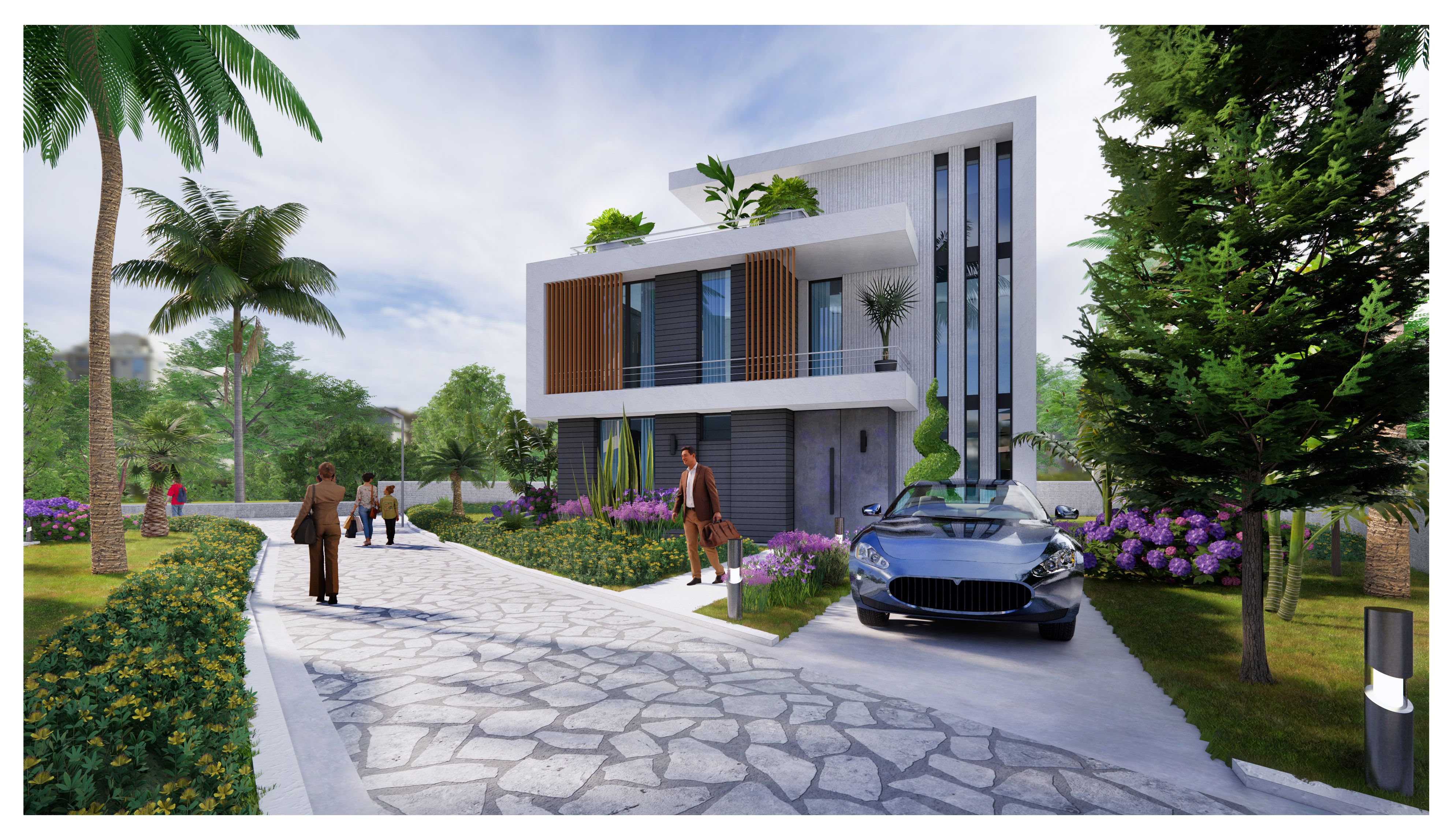 Konut Projesi Panorama Homes Tatlısu, Girne, KKTC