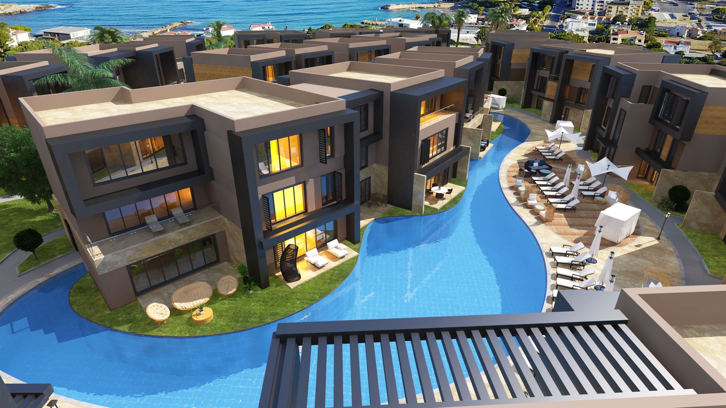 Konut Projesi Kervansaray Loft, Girne, KKTC