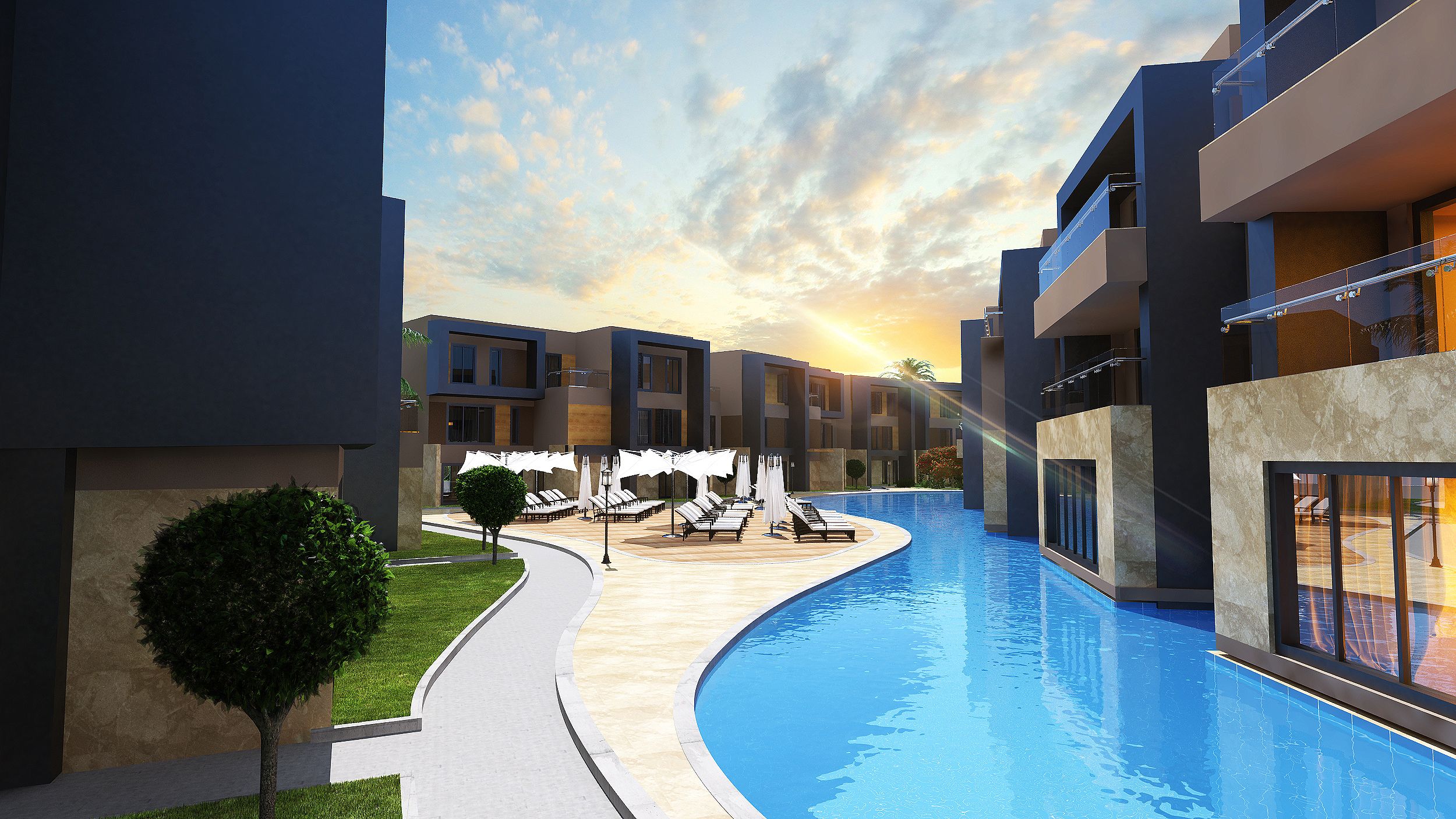 Konut Projesi Kervansaray Loft, Girne, KKTC