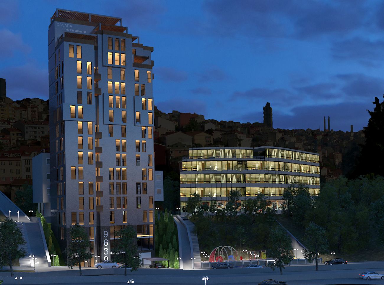 Konut Projesi Casada Residence 9639, Kağıthane, İstanbul