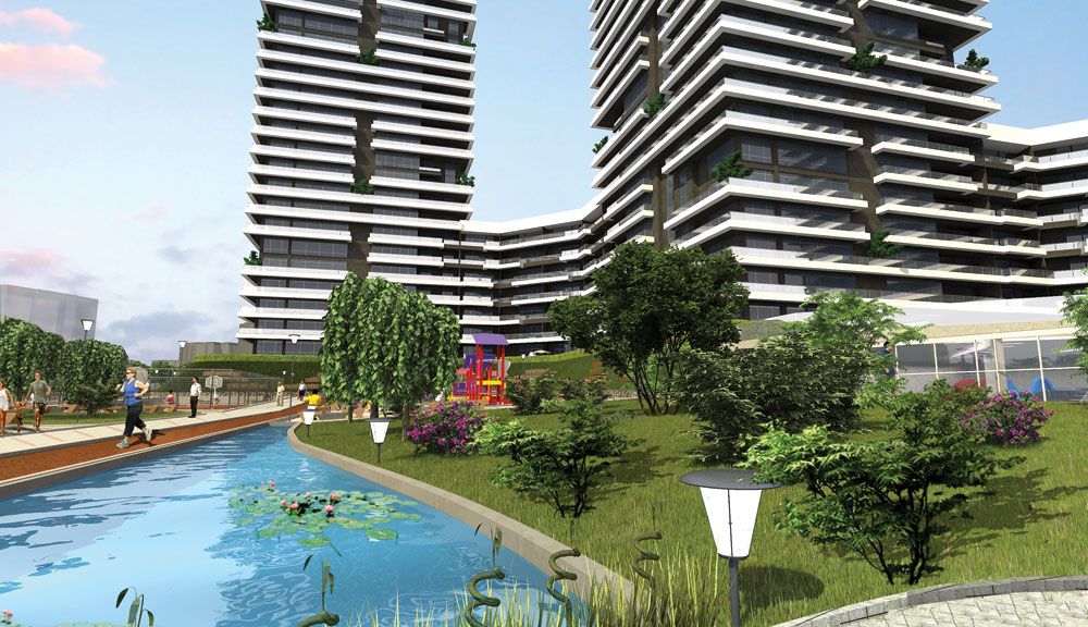 Konut Projesi Akkent Paradise Gardens Residence, Yenimahalle, Ankara