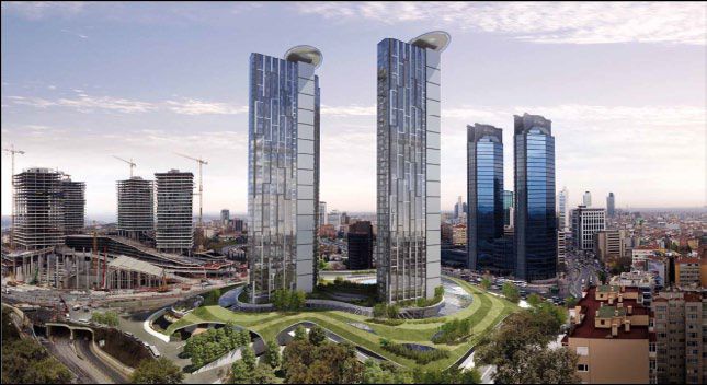 Konut Projesi Çiftçi Towers, Beşiktaş, İstanbul