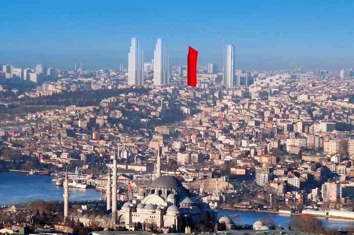 Konut Projesi iTower Bomonti, Şişli, İstanbul