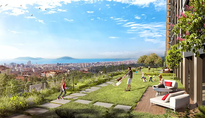 Sur Yapı Yeşil Mavi - 3