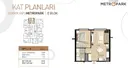 1+1 Konut Planı