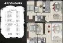 4+1 Konut Planı