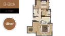 2+1 Konut Planı