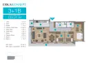 3+1 Konut Planı