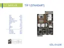 3+1 Konut Planı