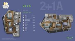 2+1 Konut Planı