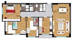 3+1 Konut Planı