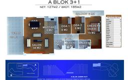 3+1 Konut Planı