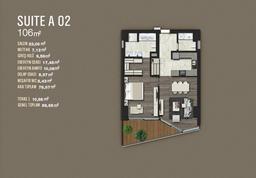 1+1 Konut Planı