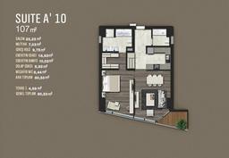 1+1 Konut Planı