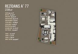 3+1 Konut Planı