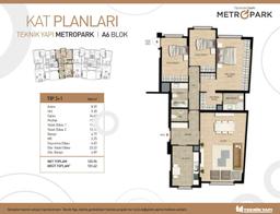 3+1 Konut Planı