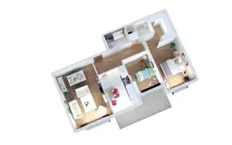 2+1 Konut Planı