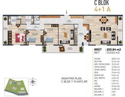 4+1 Konut Planı