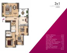 3+1 Konut Planı