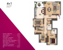 4+1 Konut Planı