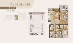 3+1 Konut Planı