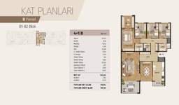4+1 Konut Planı