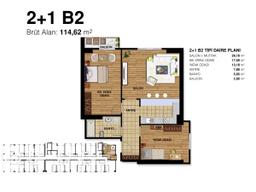 2+1 Konut Planı