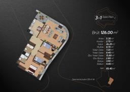 3+1 Konut Planı