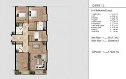 3+1 Konut Planı