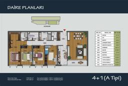 4+1 Konut Planı