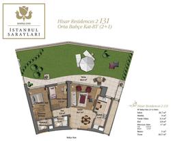 2+1 Konut Planı