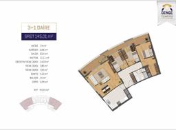 3+1 Konut Planı